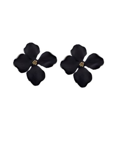 Серьги Swanky Designs Small Floral Statement