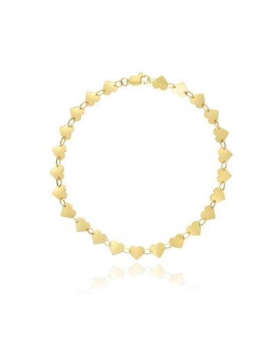 The Lovery Золотой браслет с подвеской в форме сердца, 14K Gold