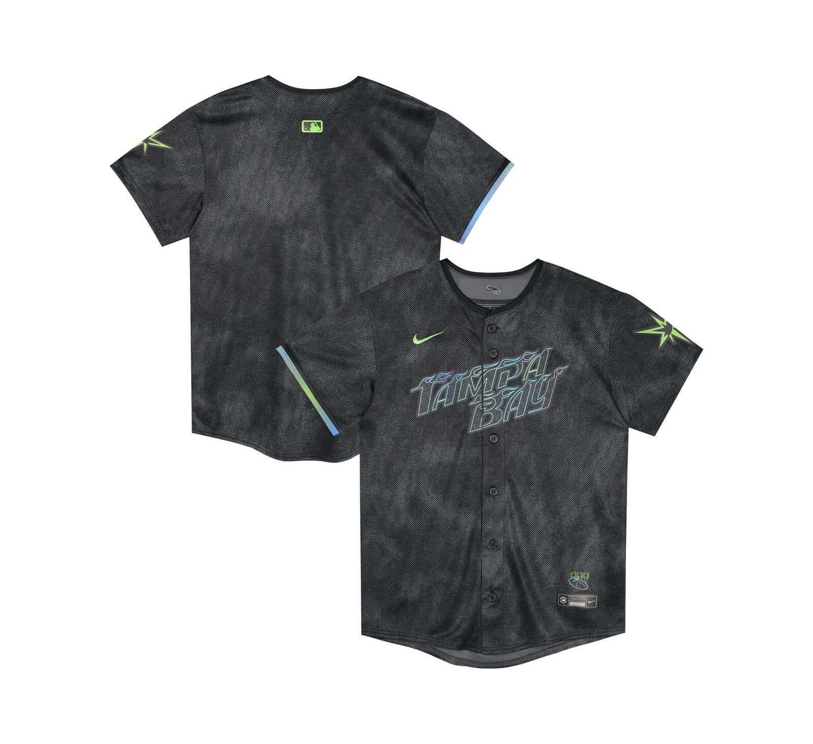 Nike Детская черная джерси Tampa Bay Rays City Connect