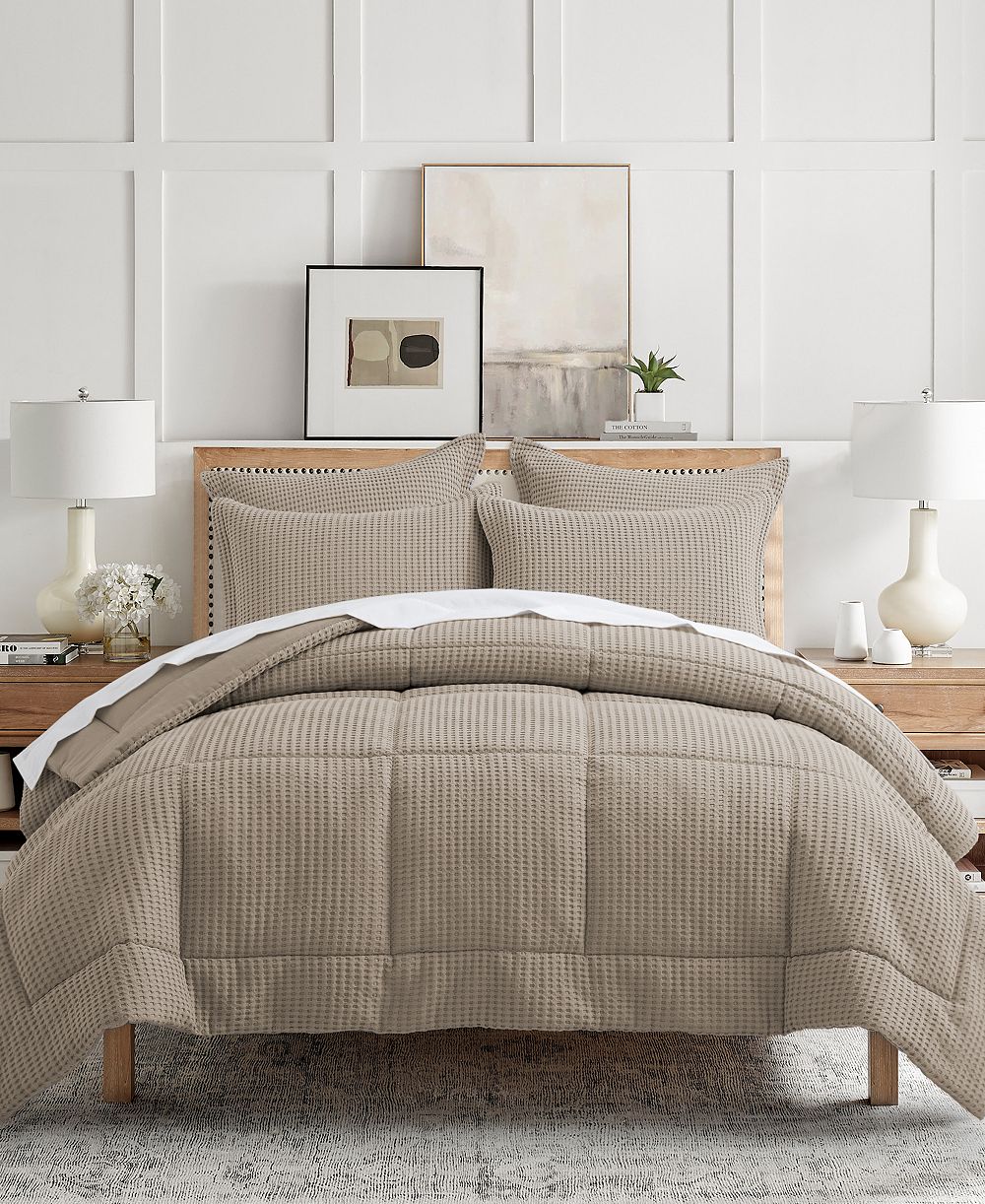 Levtex Home Mills Waffle Textured 2-Pc. Comforter Set, Twin/Twin XL