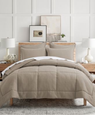 Levtex Home Mills Waffle Textured 2-Pc. Comforter Set, Twin/Twin XL