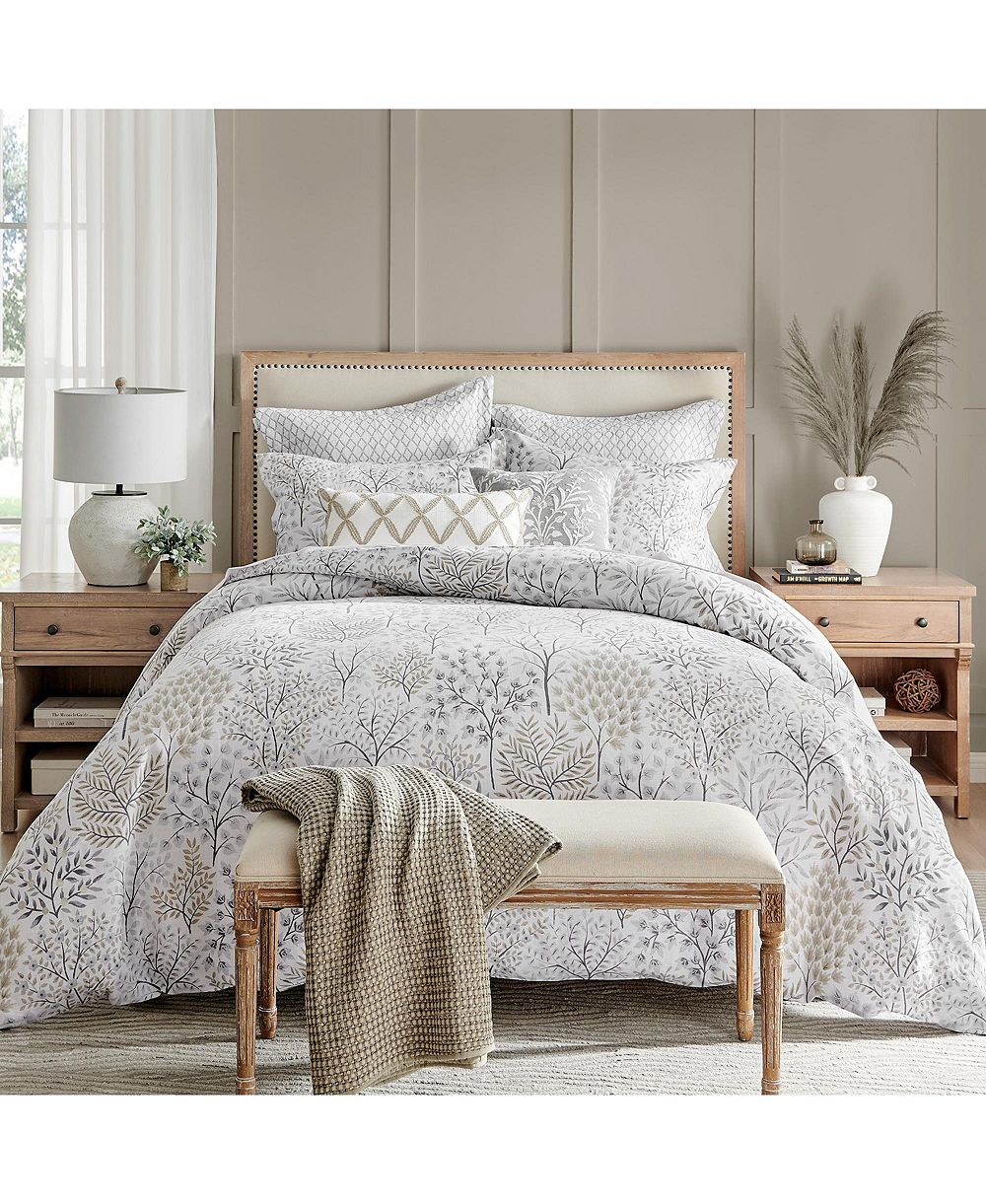 Комплект стеганое одеяло Levtex Home English Forest Reversible из 2 предметов, Twin/Twin XL