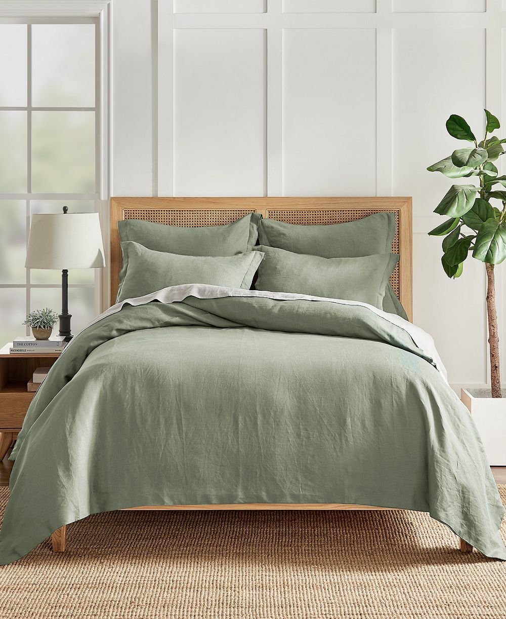 Levtex Home Washed Linen Solid Duvet Cover, Twin/Twin XL