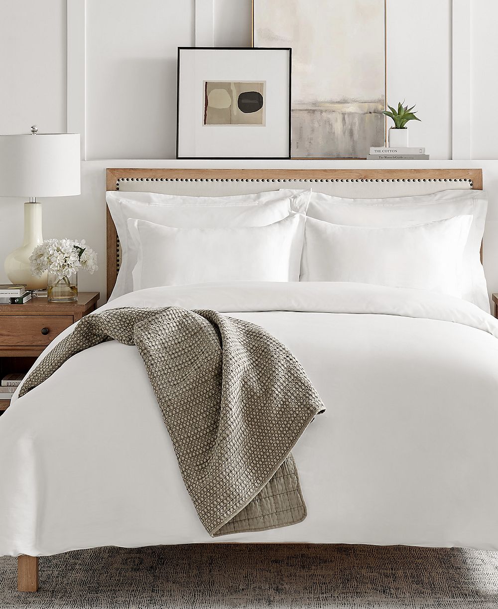 Levtex Home Sateen Textured 3-Pc. Duvet Cover Set, Full/Queen