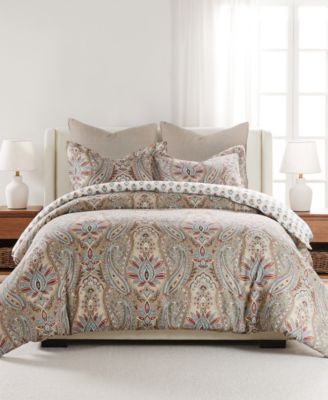 Levtex Home Kasey Reversible 3-Pc. Duvet Cover Set, King/California King