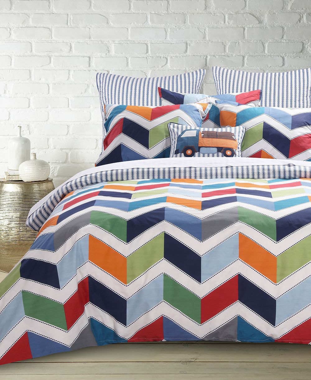 Комплект из 2 чехлов на одеяло Levtex Home Dominik Reversible, Twin/Twin XL