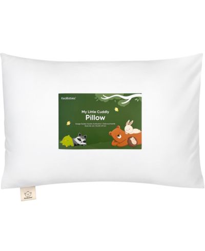 Детская подушка KeaBabies Cuddly Toddler с наволочкой, 13X18