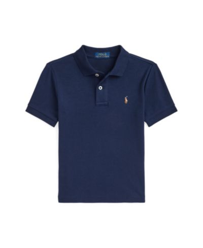 Детская хлопковая рубашка Polo Ralph Lauren
