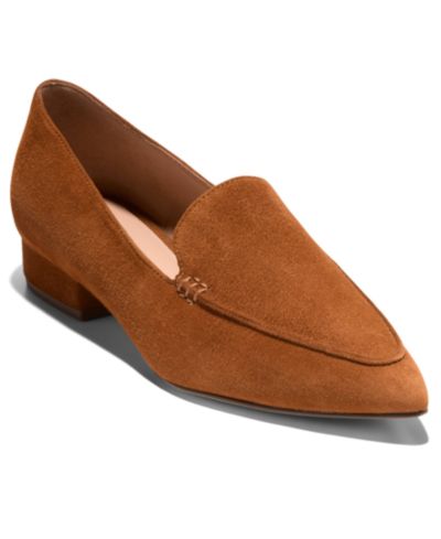 Cole Haan Женские лоферы Valantina с острым носом и устойчивым каблуком