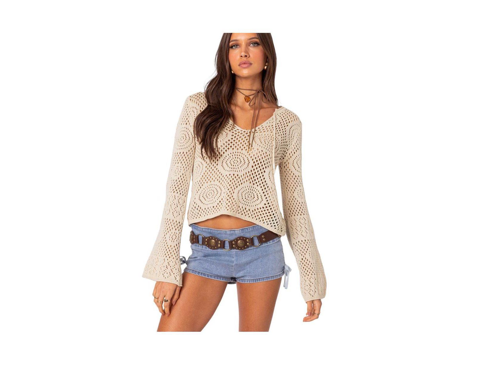 Женский Kinley Crochet Top
