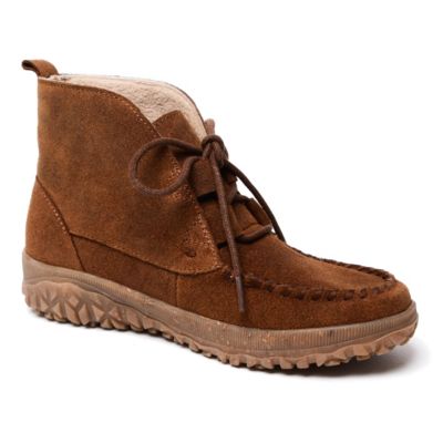 Minnetonka Женские сапоги Tealey Lace-up Suede Ankle Boots
