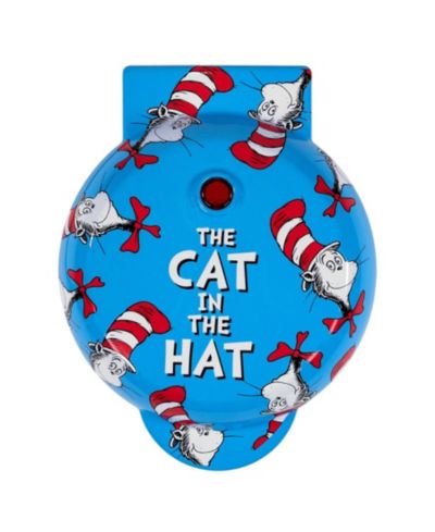 Вафельница Uncanny Brands Cat in the Hat Mini, кухонный прибор Dr. Seuss