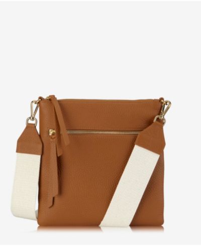 Сумка-мессенджер GiGi New York Kit Leather Messenger Bag