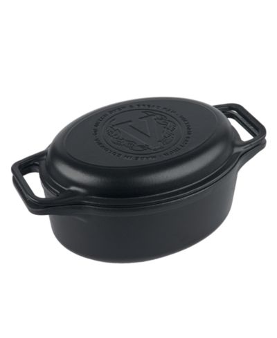 Овальная кастрюля для хлеба Victoria 6-Quart Cast Iron
