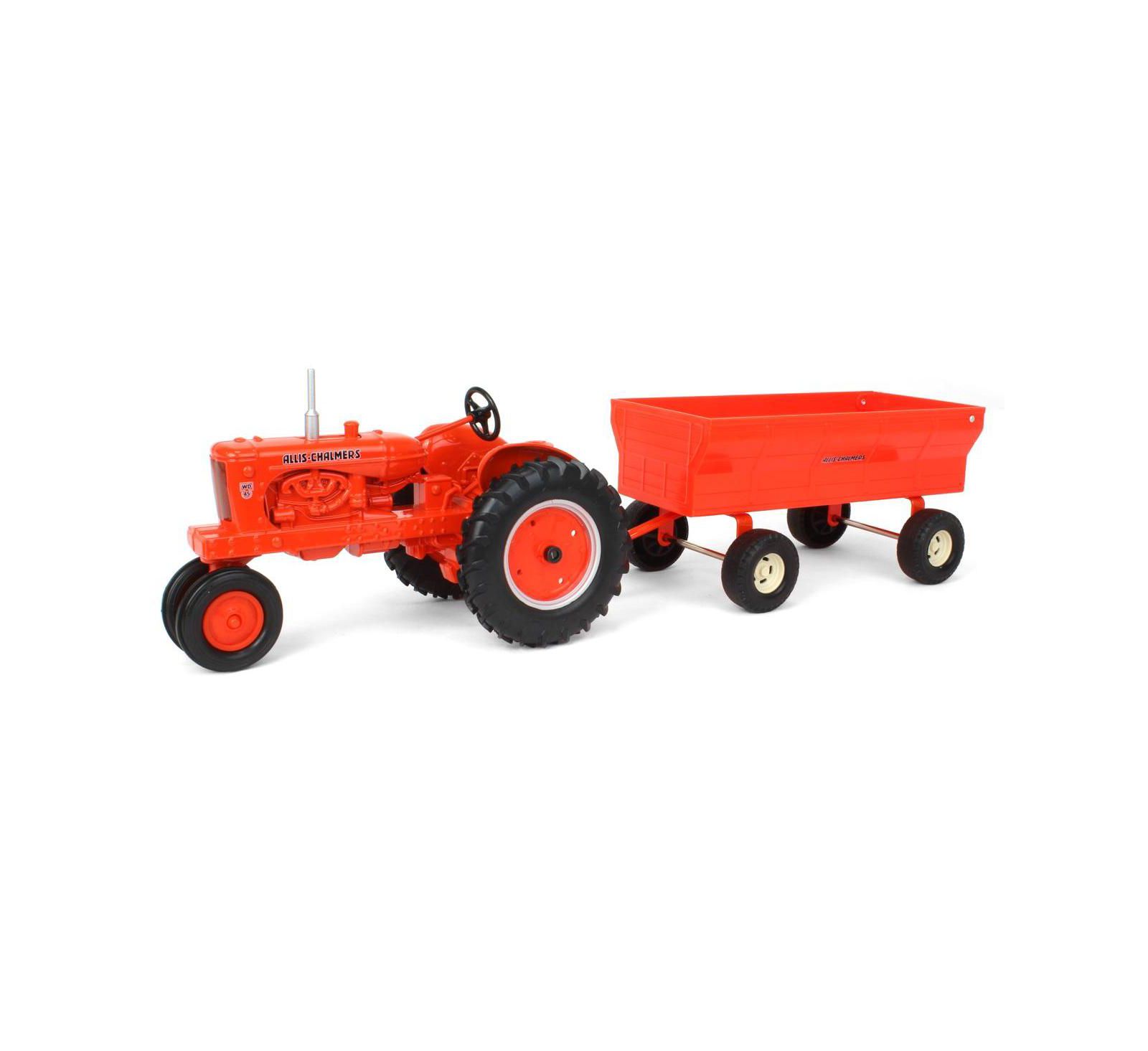 ERTL Трактор Allis Chalmers 1/16 с вагонеткой Flare Box