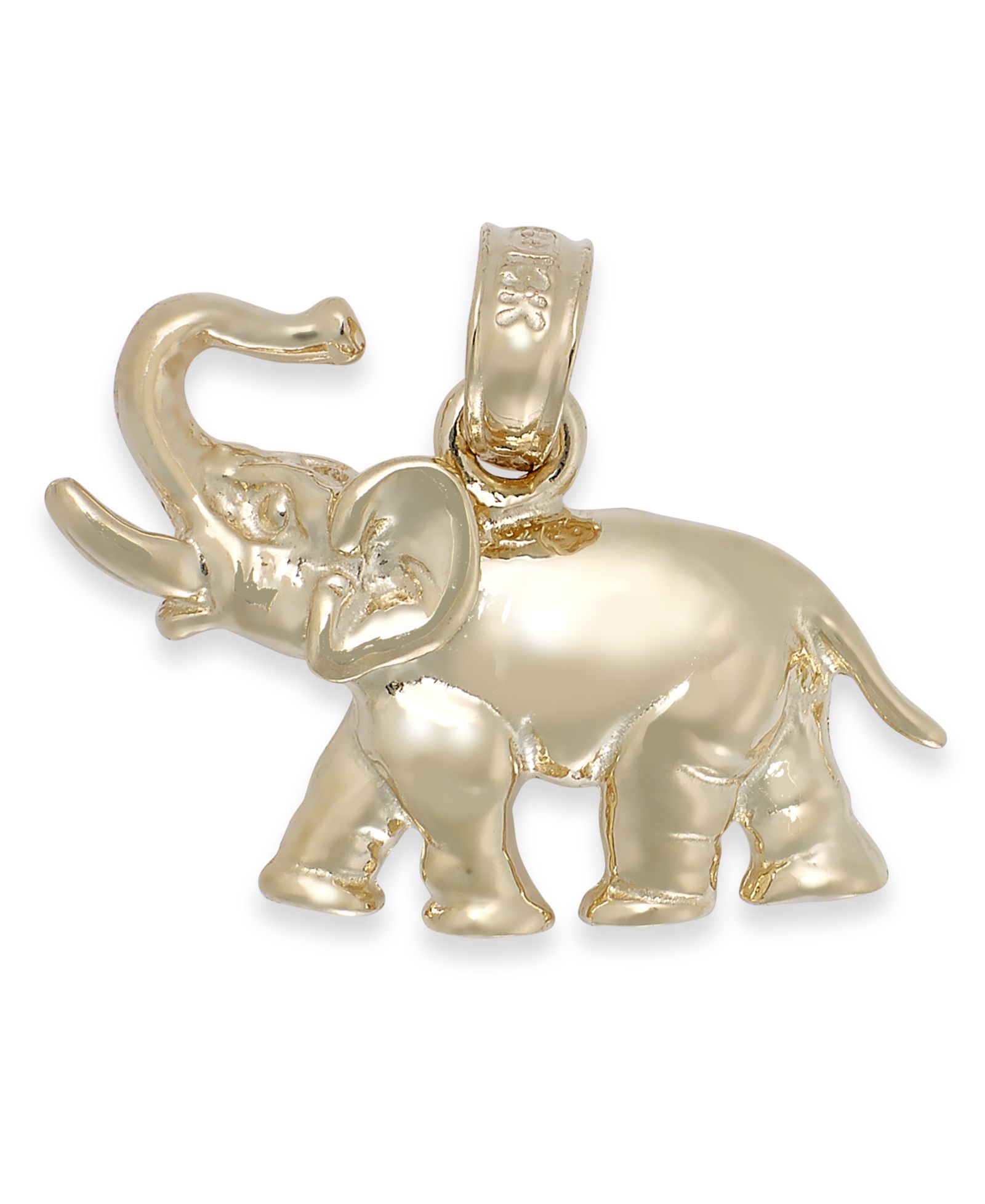 Macy's подвеска слон, 14k Gold