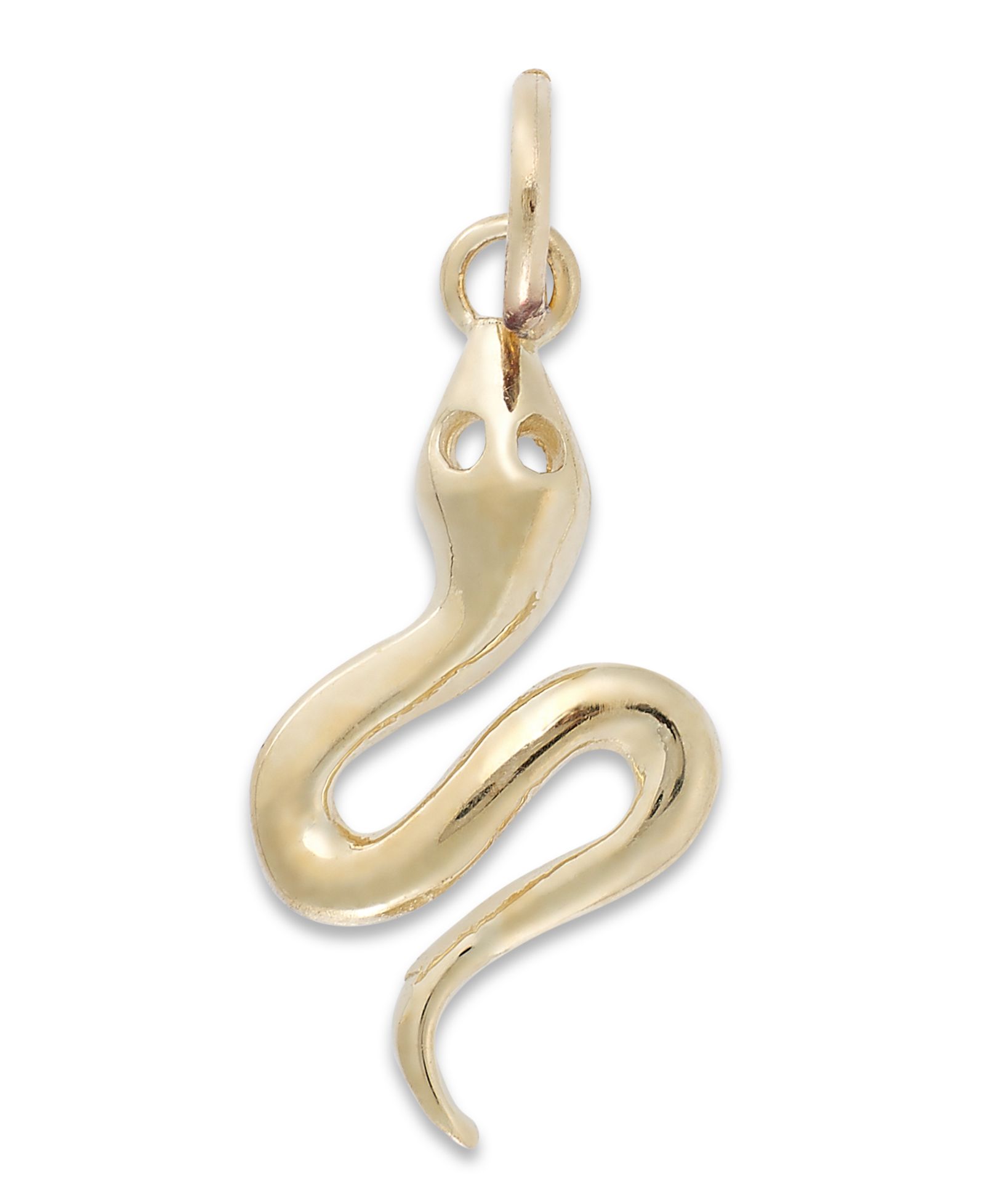 Подвеска Coiled Snake Charm в 14k Gold