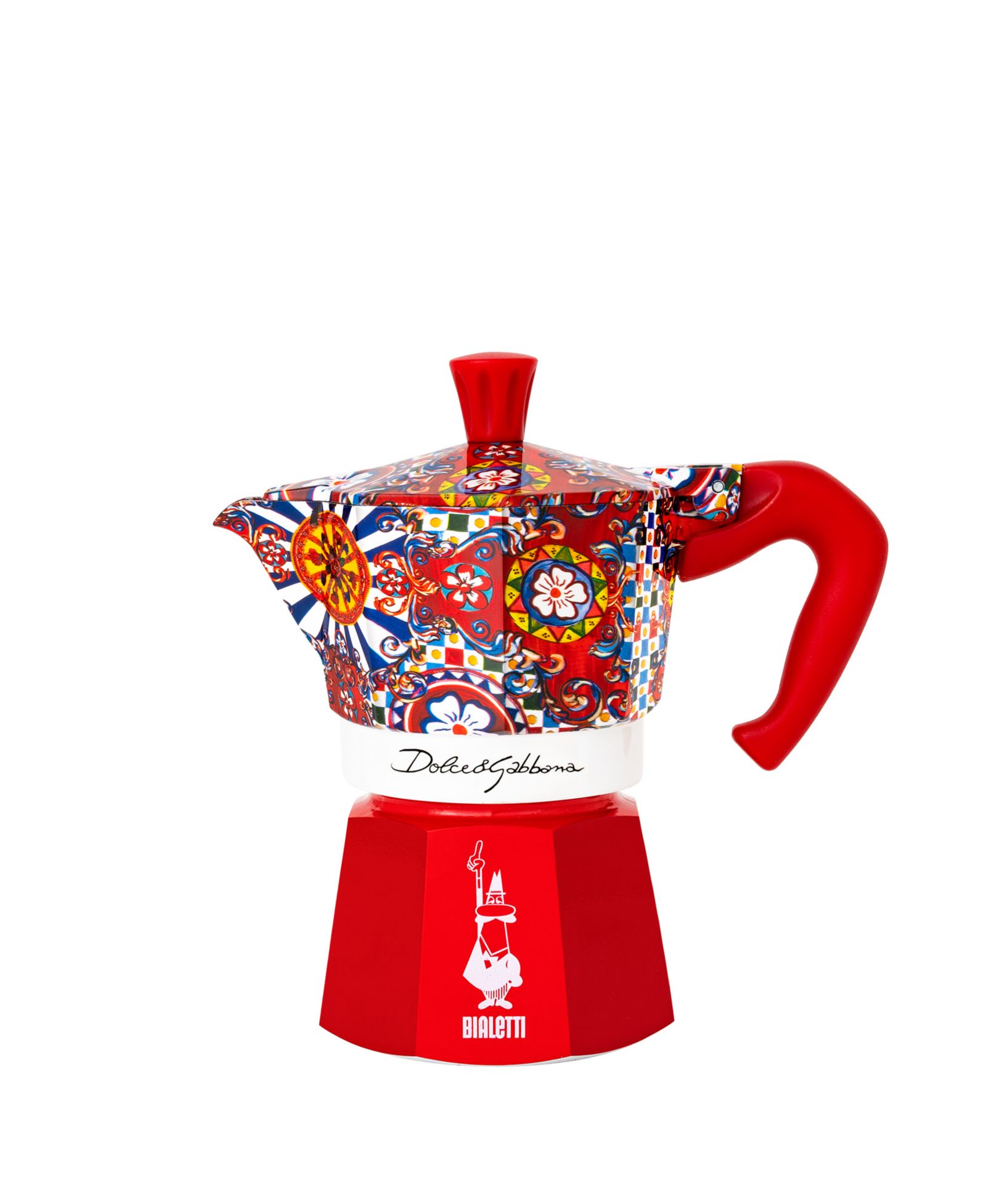 Bialetti Blue Meditteraneo Dolce & Gabbana кофеварка Moka, 3 чашки
