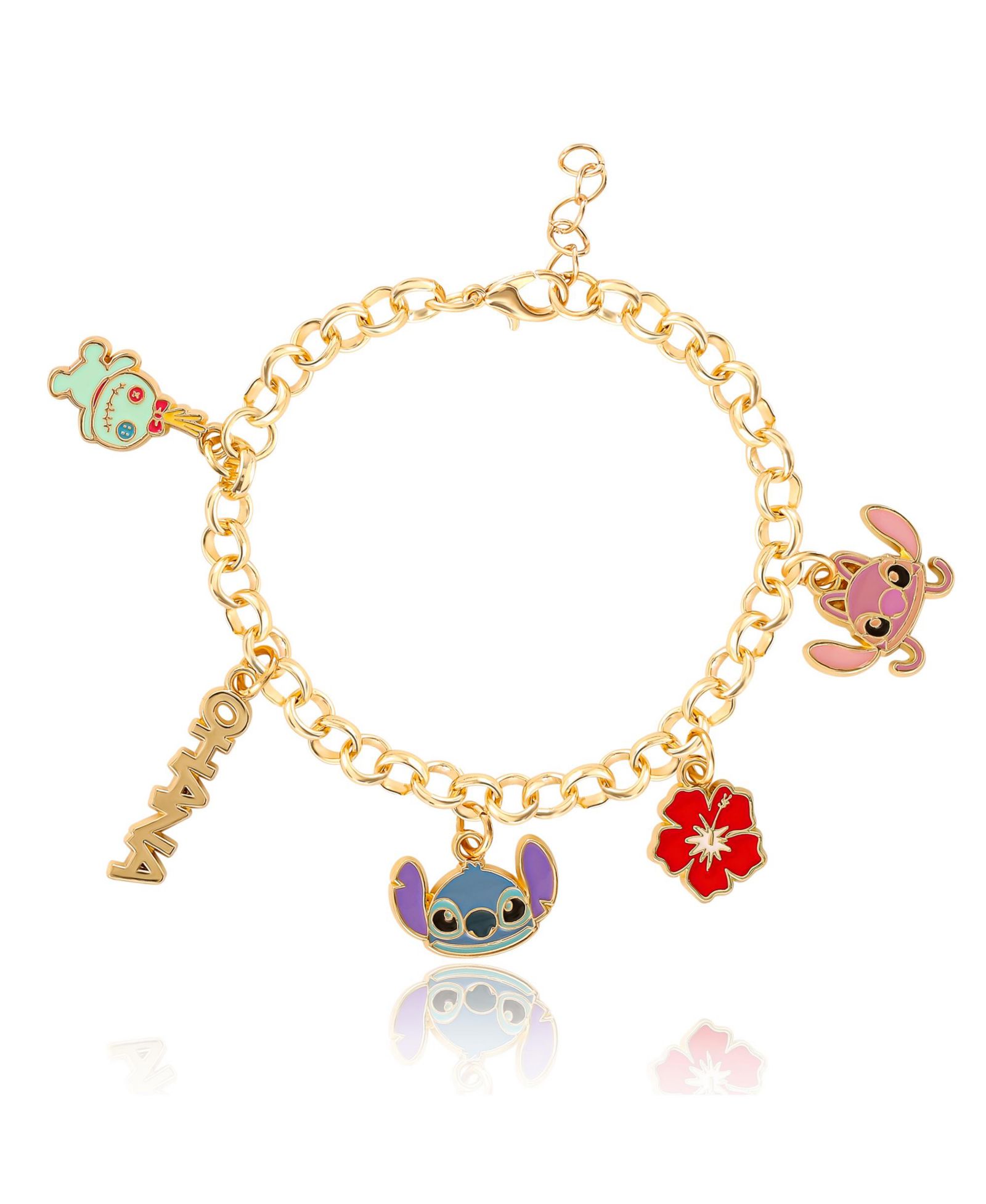 Браслет-шарм Disney Lilo and Stitch Fashion Stitch, 7+1'' Chain