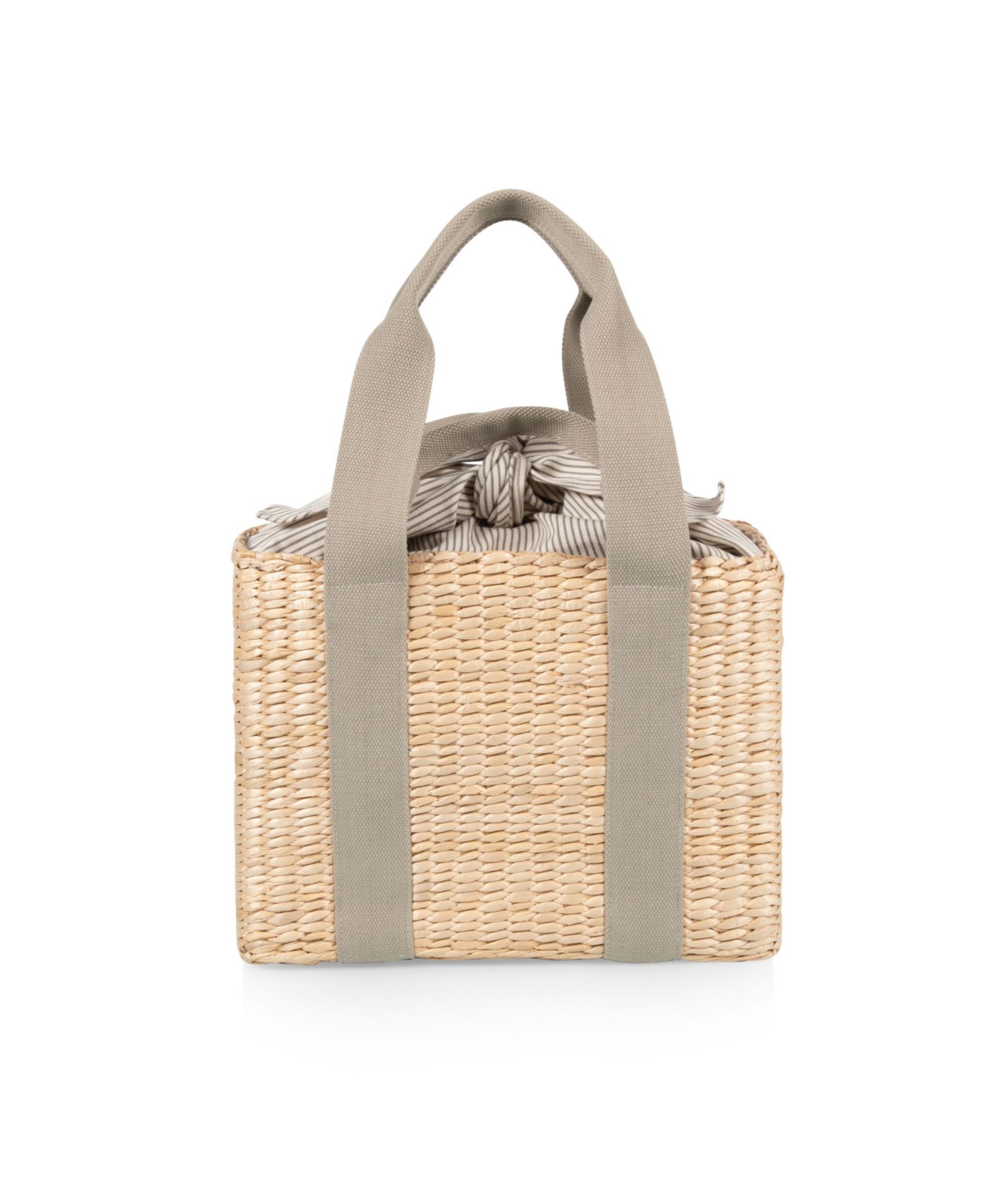 Сумка-тоут Picnic Time Parisian Woven Seagrass Insulated