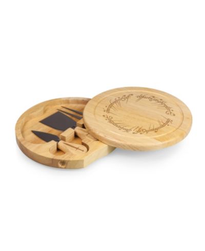 Toscana Lord of the Rings Brie Cheese Cutting Board and Knife Set