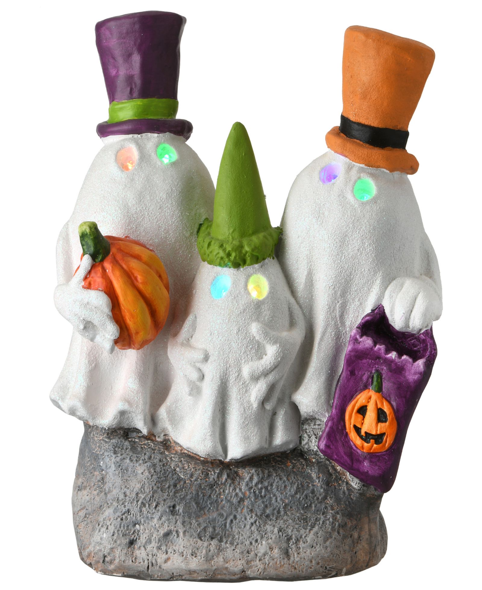 Декор Halloween National Tree Company 15" Trick Or Treating Ghosts LED Lights