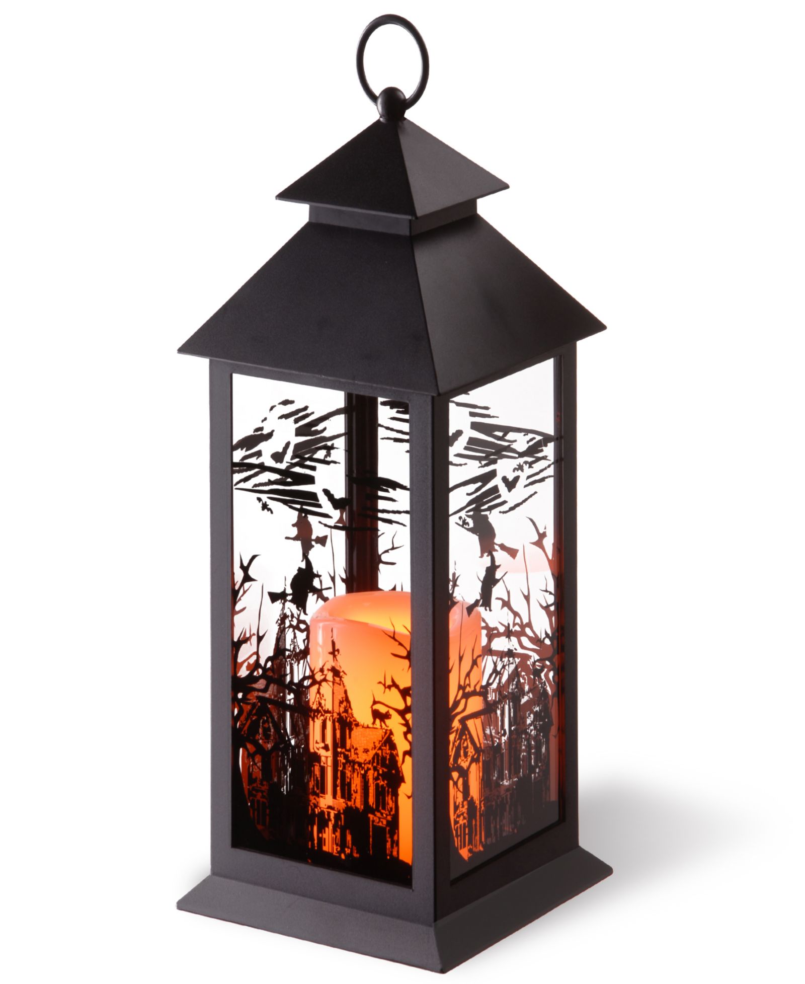 National Tree Company 12" Halloween Lantern with LED Lights