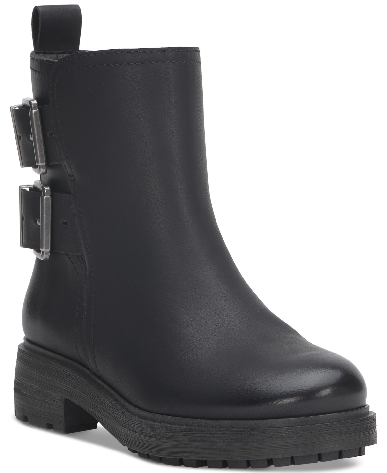 Luck Brand Женские ботильоны Candre Double Buckle Moto Lug Sole
