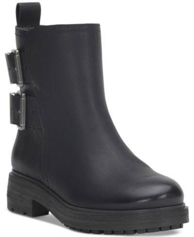 Luck Brand Женские ботильоны Candre Double Buckle Moto Lug Sole