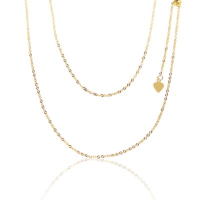The Lovery Классическое регулируемое колье-чокер из желтого золота 14K