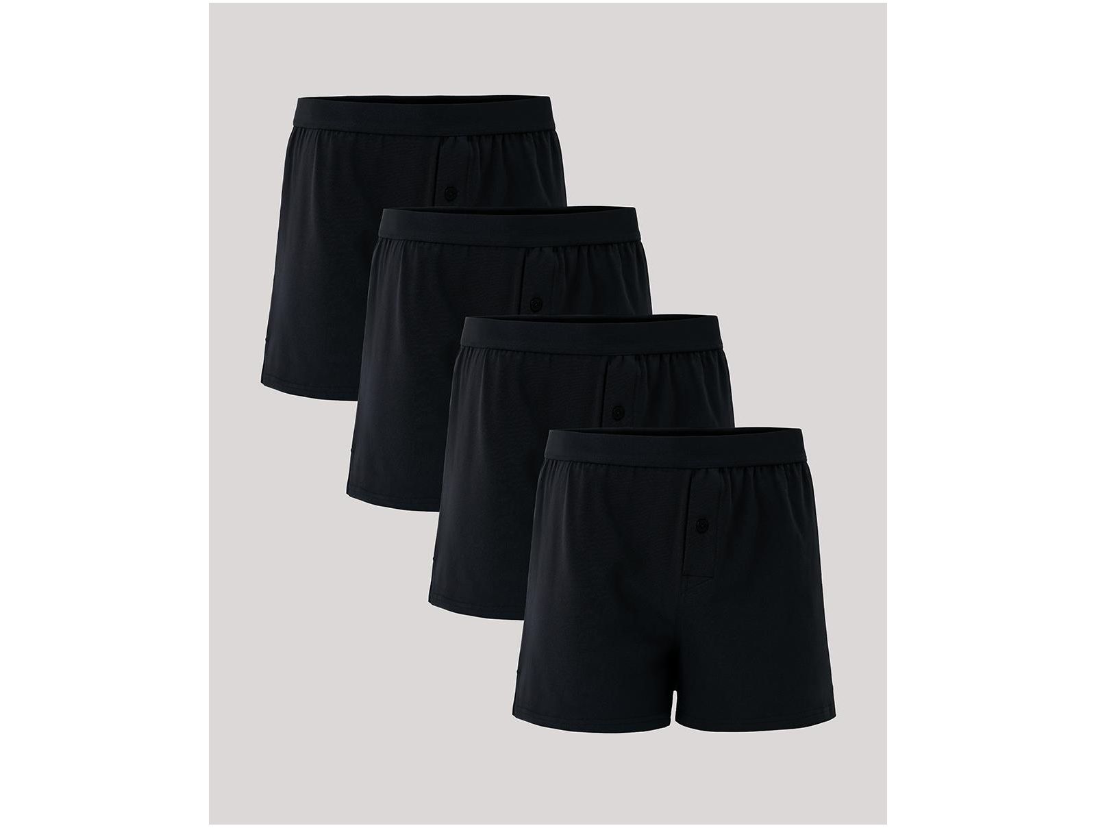 Pact Men's Everyday Knit Boxer 4-Pack