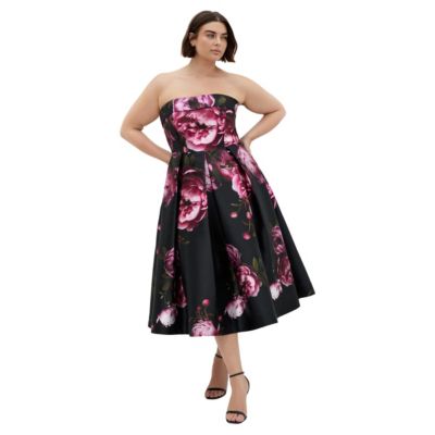 CITY CHIC Women's Tiffany Bloom Dress