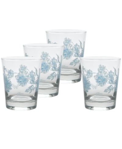 Fiesta набор из 4 стаканов для коктейлей Fiesta Botanical Floral Double Old Fashioned