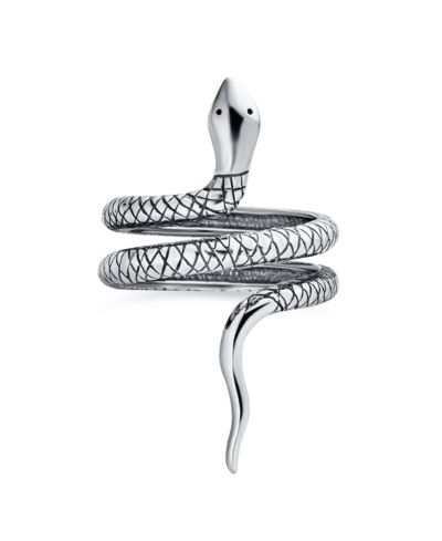 Bling Jewelry кольцо-змея с отделкой из опала, стерлинговое серебро.925