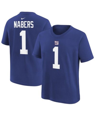 Мужская футболка Nike Royal New York Giants Player Name & Number T-Shirt