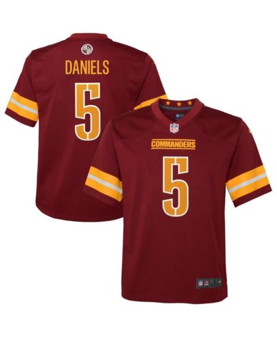 Джерси Nike Jayden Daniels Washington Commanders 2024 NFL Draft