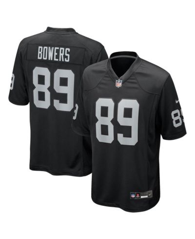 Nike Big Boys and Girls Brock Bowers Black Las Vegas Raiders Team Game Jersey