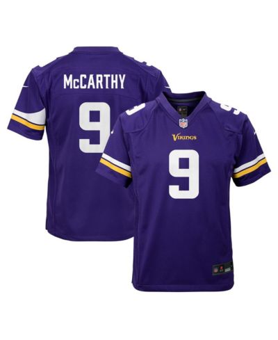 Детская игровая джерси Nike J.J. McCarthy Minnesota Vikings Purple