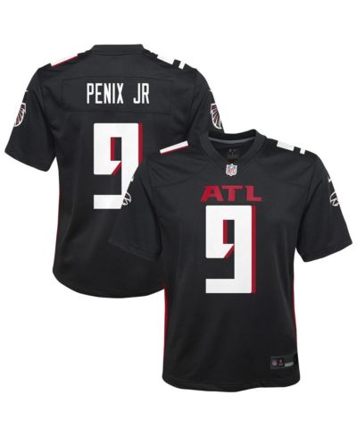 Детская игровая джерси Nike Michael Penix Jr. Atlanta Falcons, черная