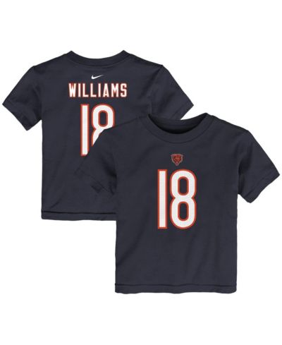 Nike Toddler Caleb Williams Navy Chicago Bears Player Name & Number T-Shirt