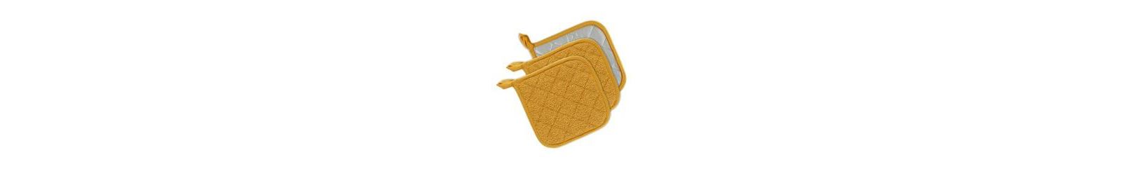Design Imports Базовая кухонная коллекция, прихватка Quilted Terry, Honey Gold