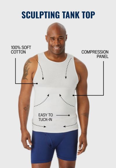 KingSize Tall Sculpting Tank Top