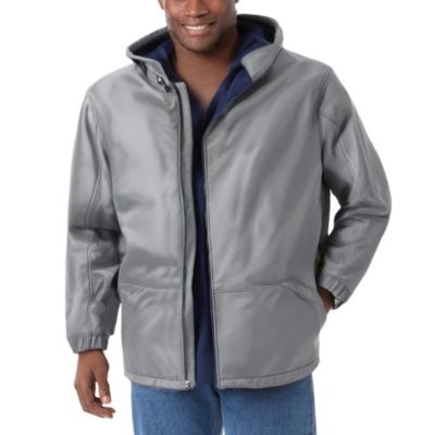 Мужской дождевик KingSize Men's Fleece-Lined Slicker Rain Coat