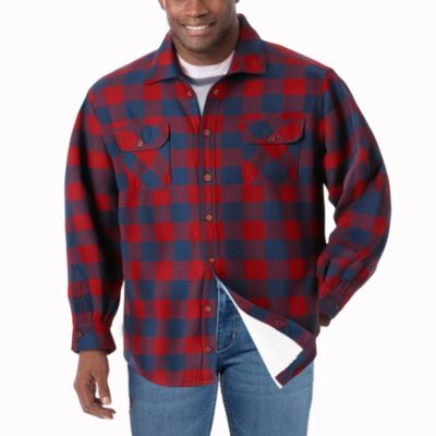 Мужская рубашка-куртка KingSize Fleece Sherpa