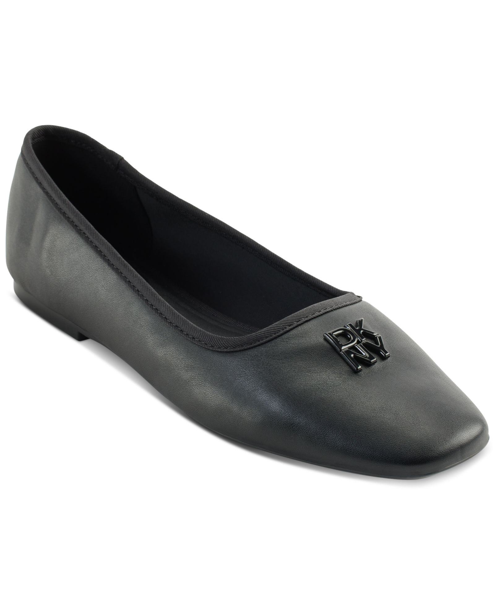 DKNY Women's Daine Square Toe Ballet Flats