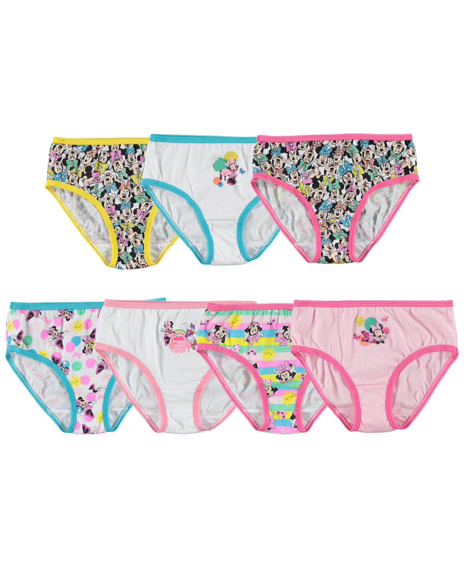 Disney Minnie Toddler Girl 7Pack Underwear