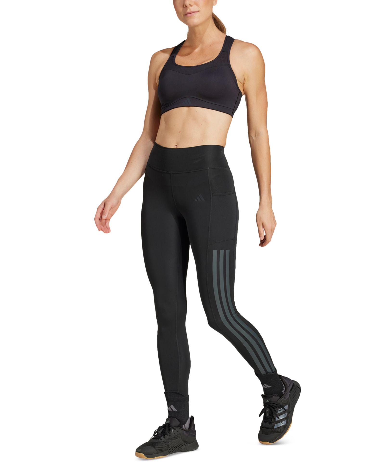 Женский спортивный топ adidas High-Support Impact Training