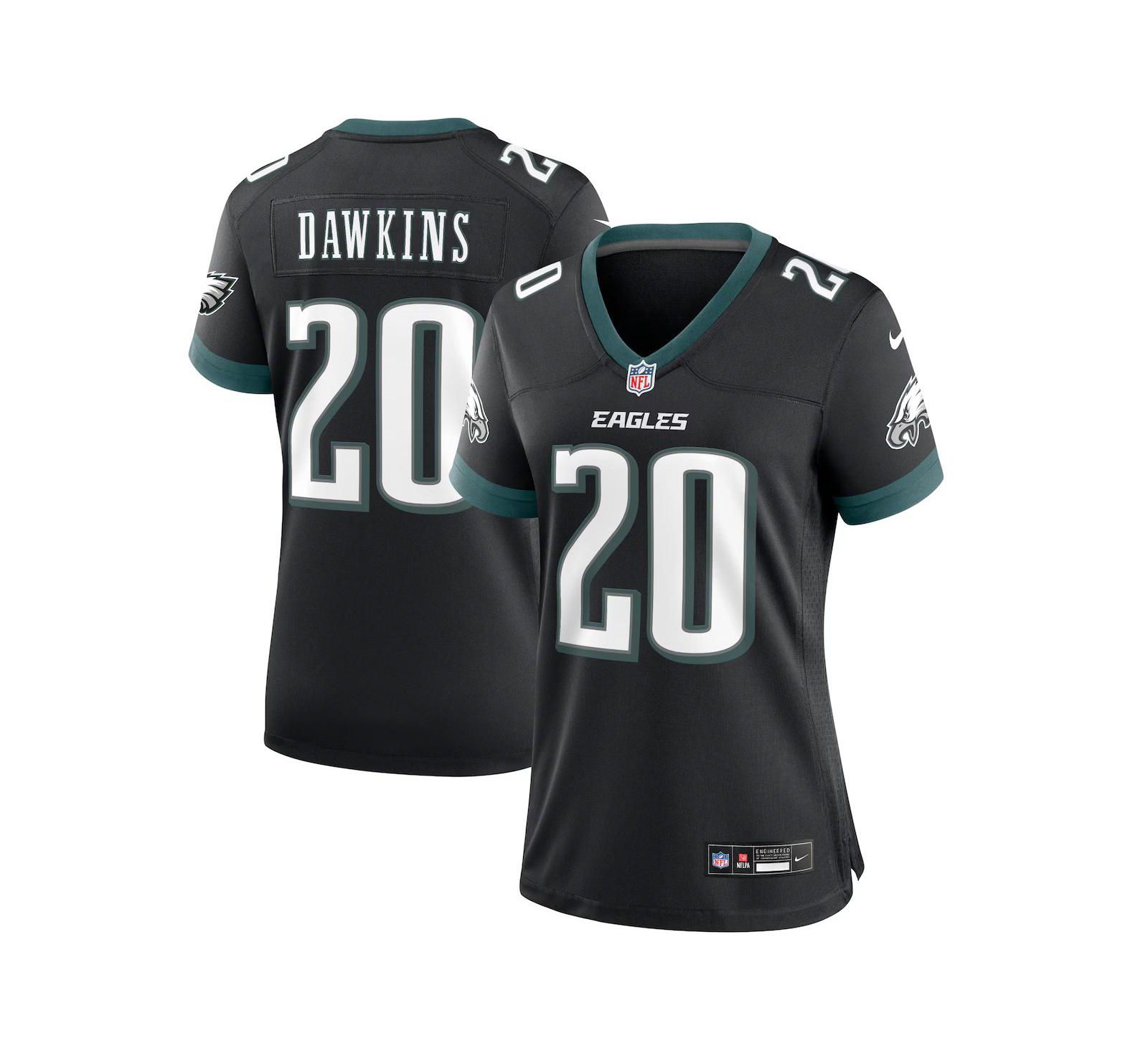 Nike Женская джерси Brian Dawkins Philadelphia Eagles Alternate Game