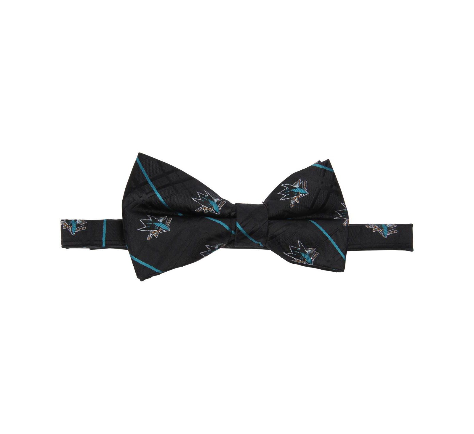 Мужской галстук-бабочка Eagles Wings Black San Jose Sharks Oxford
