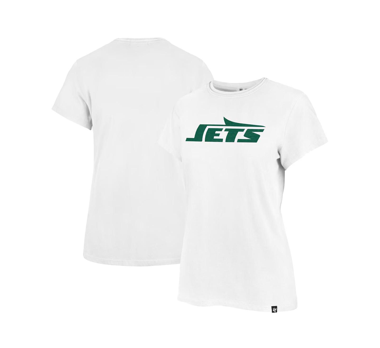 Женская футболка '47 Brand New York Jets Premier Frankie, белая